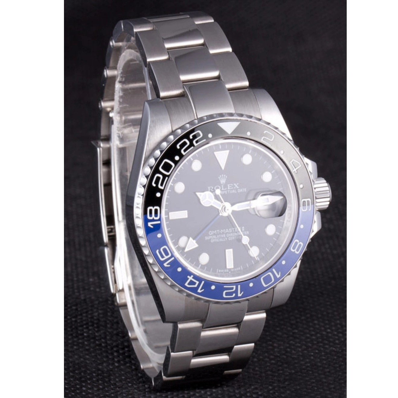 MiroTime 0801 Rolex GMT MASTER II BLACK BLUE BEZEL 2013 rl431 621393